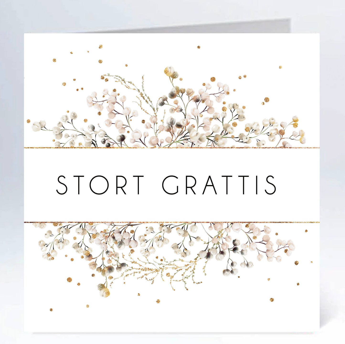 Stort kort 16x16cm Stortgrattis