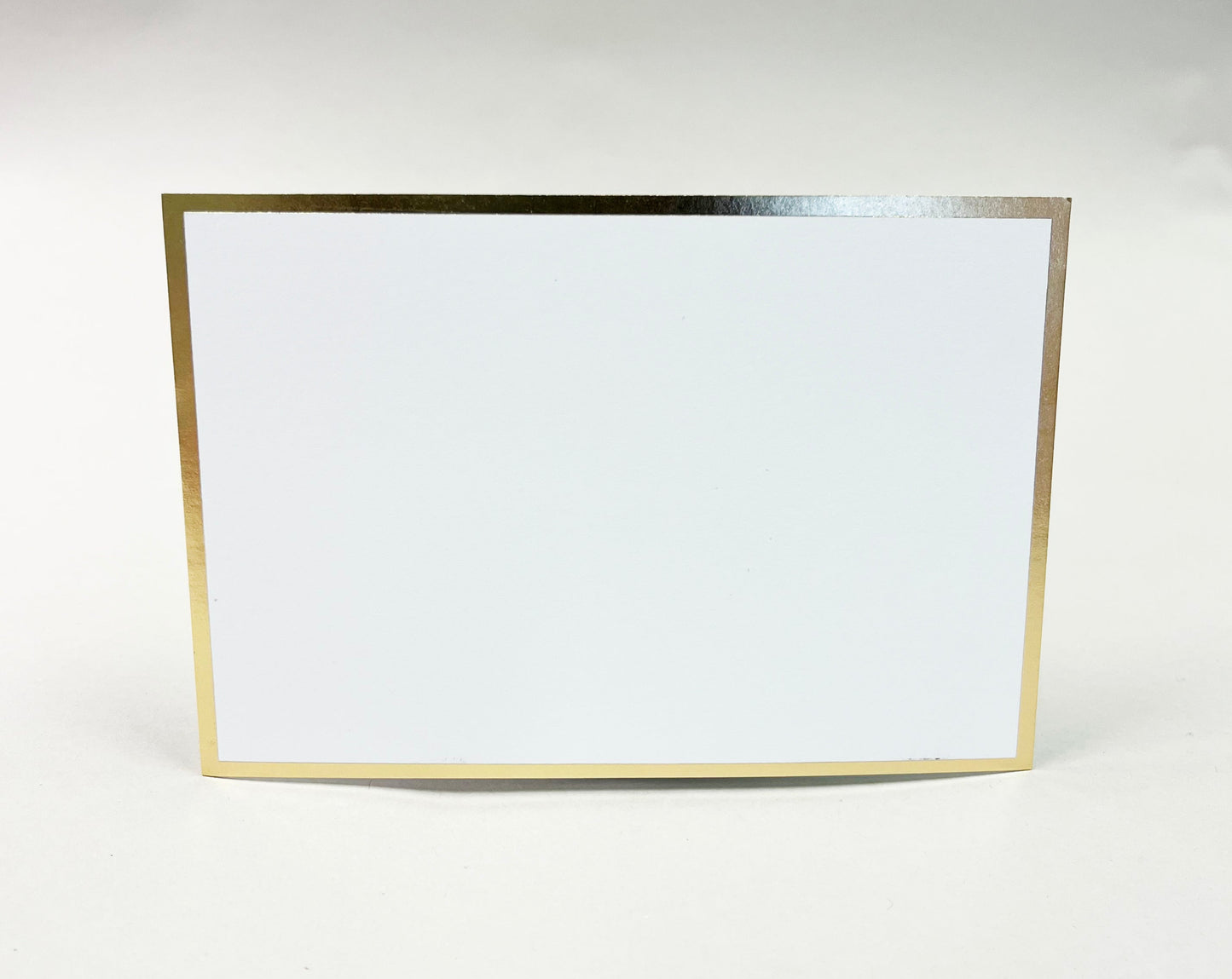 Begravningskort Guld - 9,8 x 14,5cm