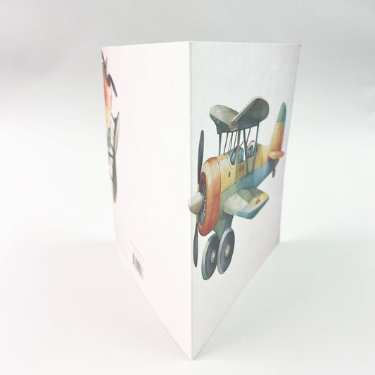 Lentokone - 10 kpl kirjekuoren kanssa