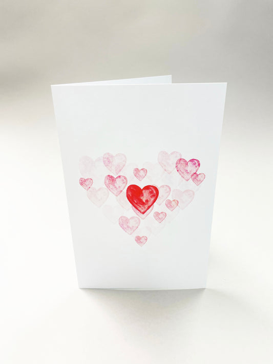 Suuri kortti - 10 kpl kirjekuoren kanssa