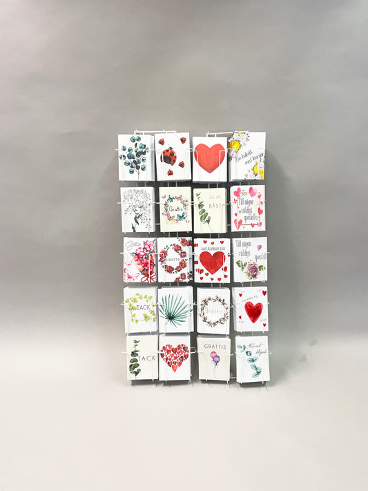 Väggställ 20 motiv - Akvarell