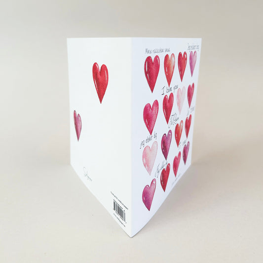 Suuri kortti - 10 kpl kirjekuoren kanssa