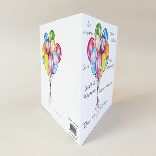 Suuri kortti - 10 kpl kirjekuoren kanssa