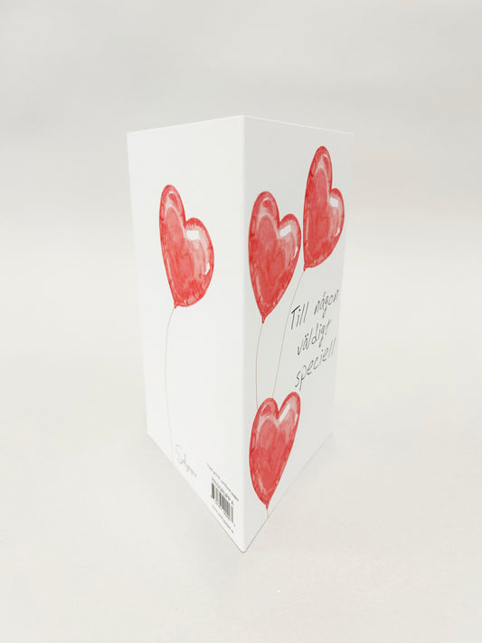 Hjärtan - Speciell - 10st inkl.kuvert