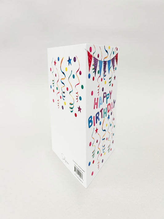 Happy Birthday - 10st inkl.kuvert
