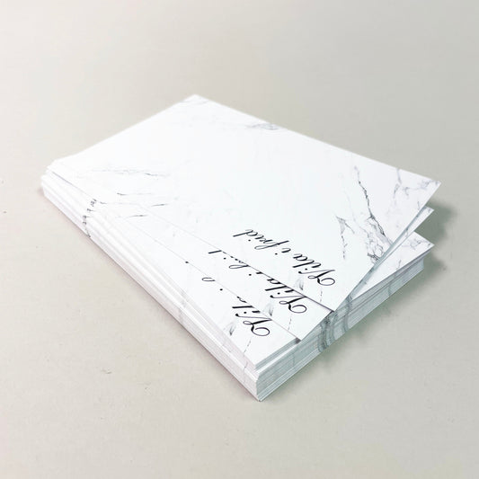 Hautauskortti - 9 x 14 cm