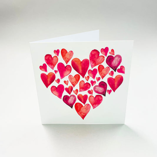 Suuri kortti - 10 kpl kirjekuoren kanssa