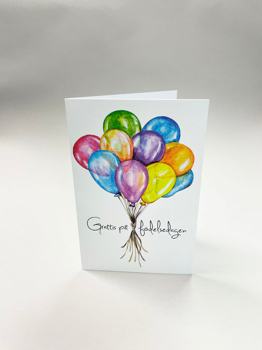 Suuri kortti - 10 kpl kirjekuoren kanssa