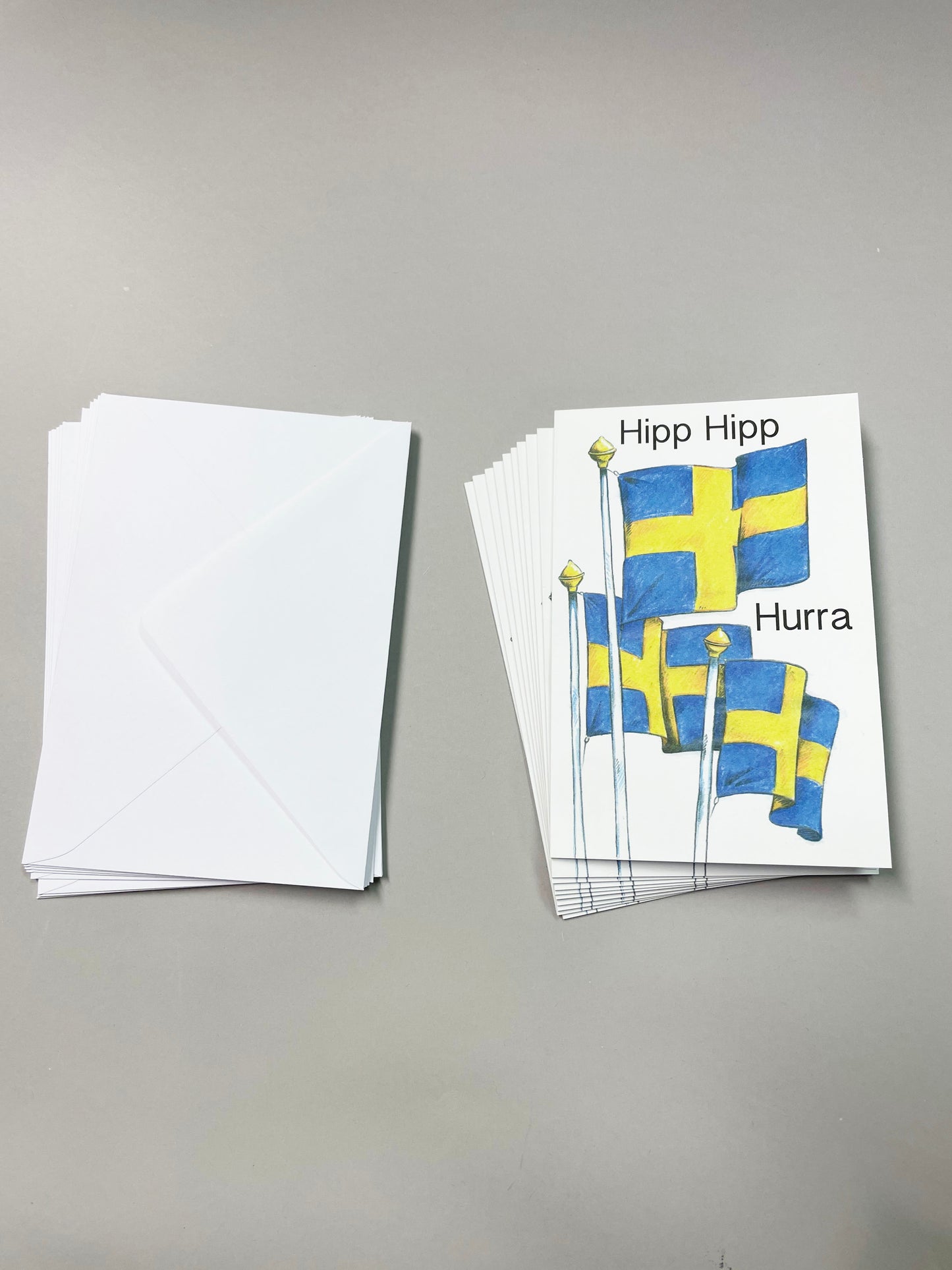 Suuri kortti - 10 kpl kirjekuoren kanssa