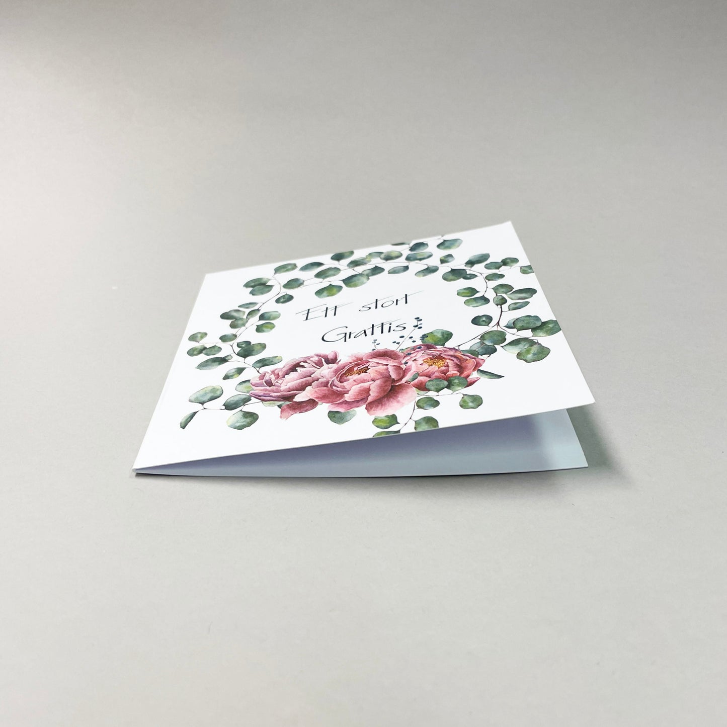 Stort kort - 10st inklusive kuvert 12,5 x 12,5 cm