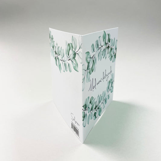 Iso kortti - 10 kpl kirjekuoren kanssa 12,5 x 12,5 cm