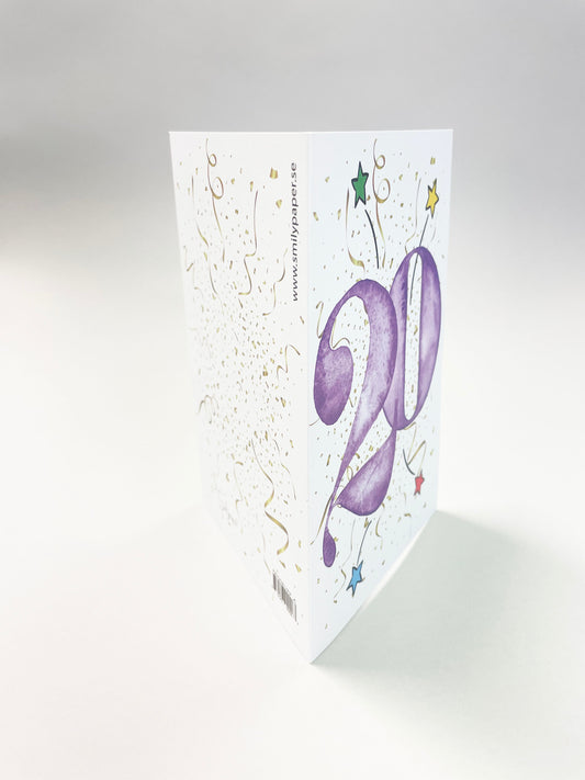 Stort kort - 10st inklusive kuvert