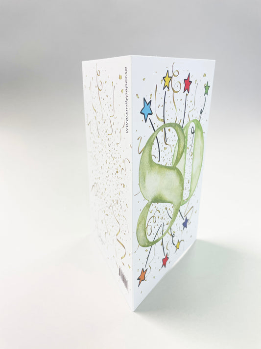 Stort kort - 10st inklusive kuvert