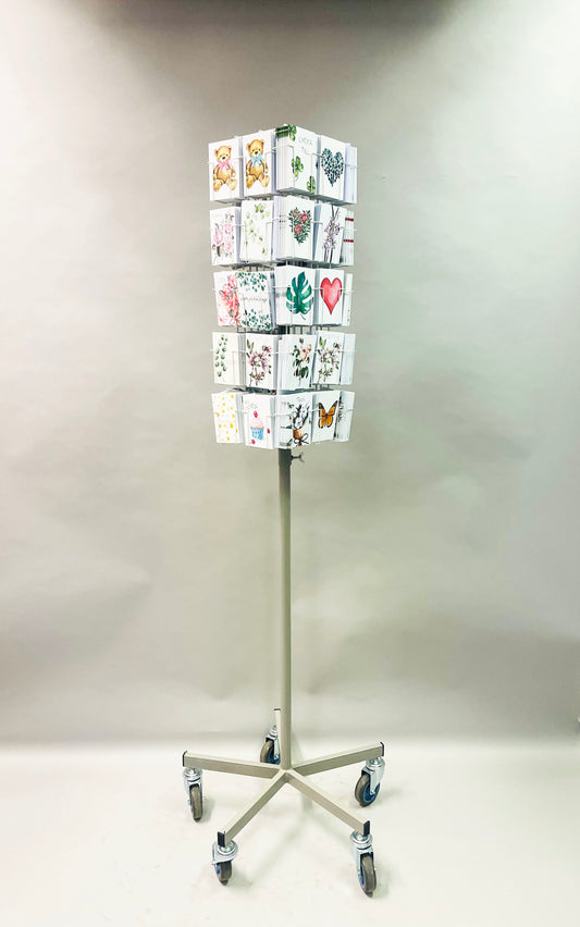 Golvställ 40st motiv med 800st små kort