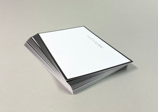 Hautauskortti - 9 x 14 cm