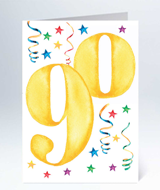 90 årskort