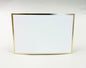 Begravningskort Guld - 9,8 x 14,5cm
