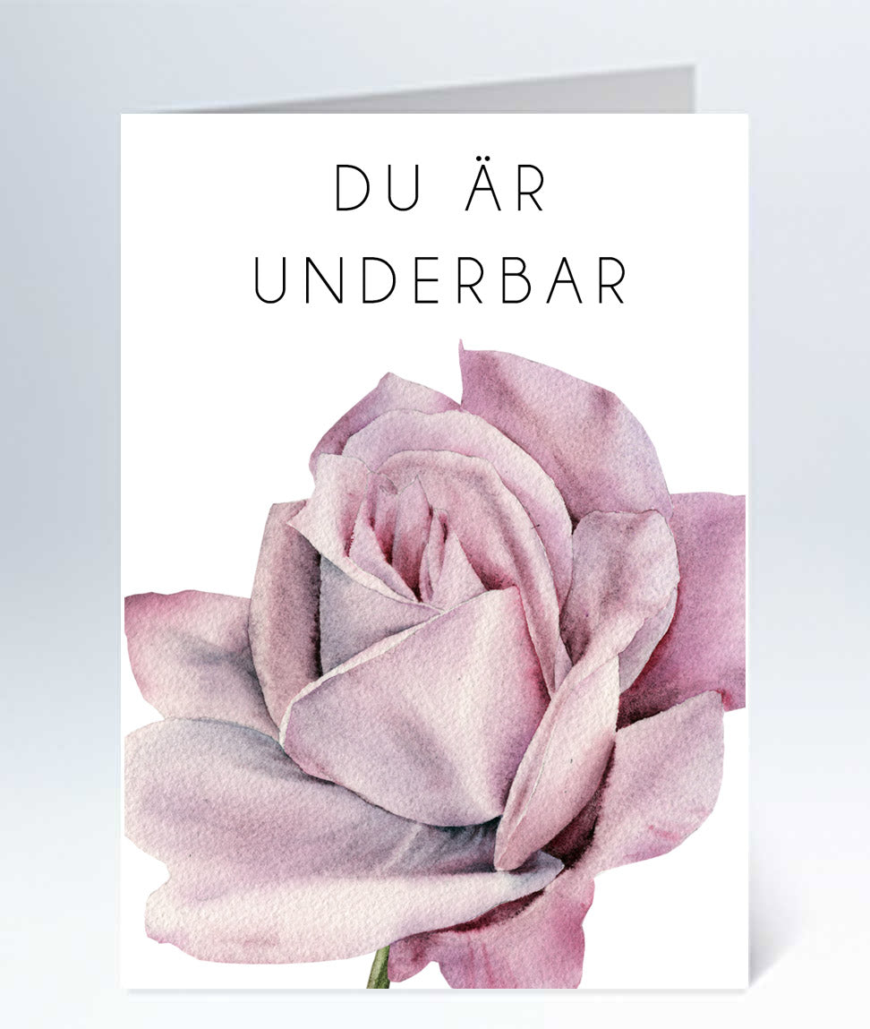 Du är underbar