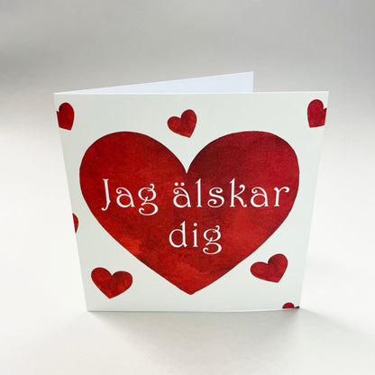 Suuri kortti - 10 kpl kirjekuoren kanssa