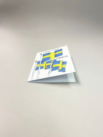Suuri kortti - 10 kpl kirjekuoren kanssa