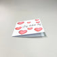 Stort kort - 10st inklusive kuvert 12,5 x 12,5 cm