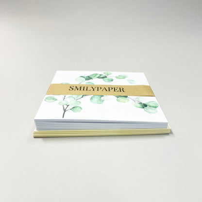 Iso kortti - 10 kpl kirjekuoren kanssa 12,5 x 12,5 cm