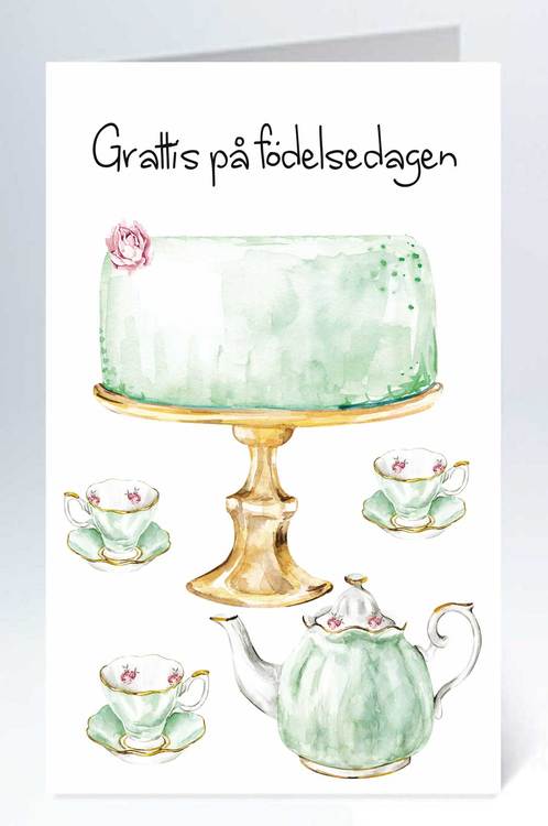 Suuri kortti - 10 kpl kirjekuoren kanssa