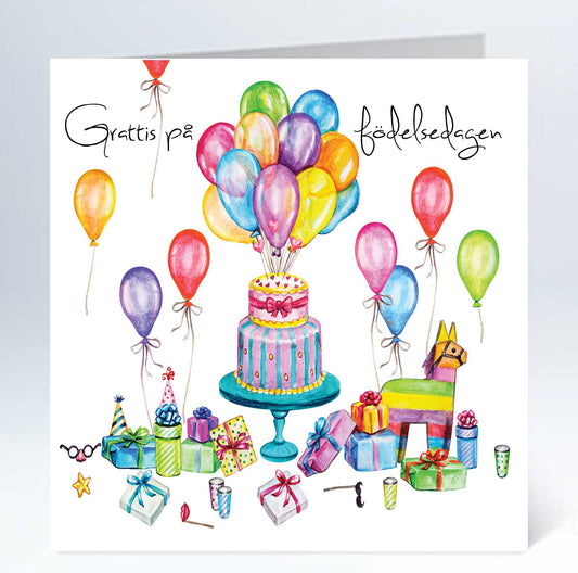 Suuri kortti - 10 kpl kirjekuoren kanssa